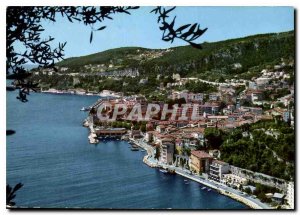 Postcard Modern French Riviera Villefranche sur mer General view on both the ...