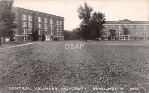 A72/ Oskaloosa Iowa Ia Real Photo RPPC Postcard c'10 Central Holiness University