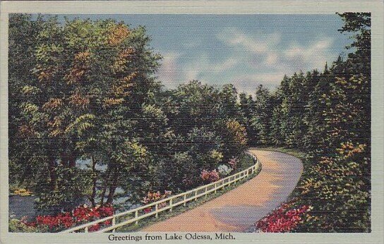 Greetings From Lake Odessa Michigan 1941