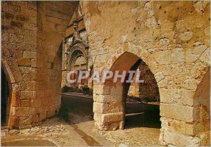 Postcard Modern Monpazier (Dordogne) Looking through the Dordogne La Bastide ...