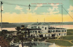 SAVANNAH GA~BICYCLE-FAHRRAD-BICICLETTA HIGH WIRE ACT CASINO THUNDERBOLT~POSTCARD