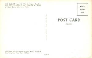 1927 Bugatti Unused 