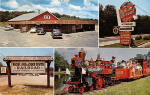 North Scituate Rhode Island exterior views Highland Orchards vintage pc Z23244