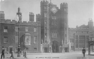 uk16773 st james palace london real photo uk