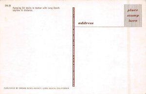 Pumping Oil Wells in the Harbor Long Beach CA