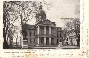 New Hampshire Concord The State House 1906