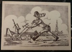 Mint Czechoslovakia Dupal 5 Picture Postcard Collection Anti Nazi 1946 Original