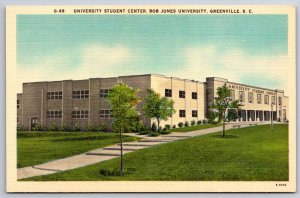 Greenville South Carolina~Student Center @ Bob Jones University~Vintage Linen PC