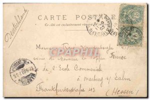 Old Postcard Paris Champs Elysees