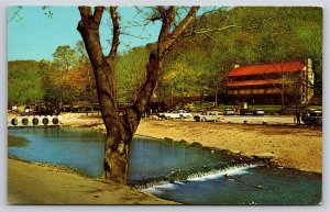 State Parks~Cassville Missouri~View Of The Lodge @ Roaring River~Vintage PC
