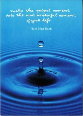 The Present Moment Thich Nhat Hanh Buddhism Postcard #1