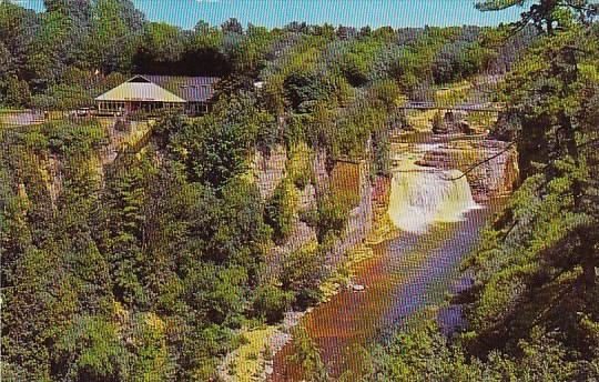 The Famous Ausable Chasm Ausable Chasm New York 1961