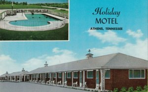 ATHENS , Tennessee, 1940-1960s; Holiday Motel , Version-2 , Swimming Pool