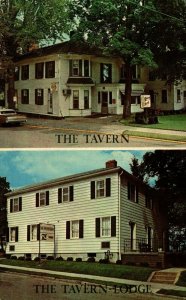 USA The Tavern Lodge New Wilmington Pennsylvania Chrome Postcard 08.65