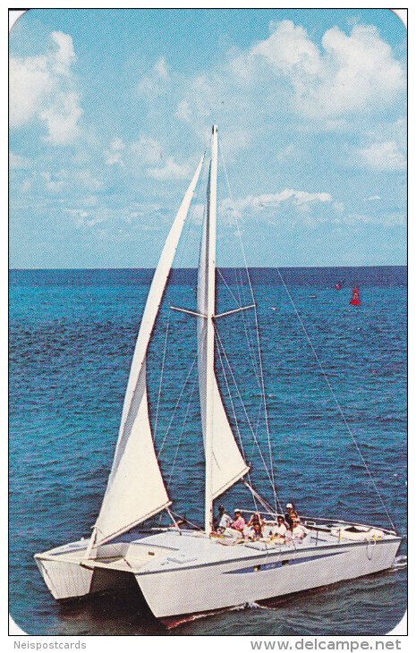 Forty Foot Catamaran, View From CHRISTIANSTED, St. Croix, U.S. Virgin Islands...