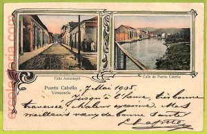 ah0259 - Venezuela - VINTAGE POSTCARD - Puerto Cabello - 1905