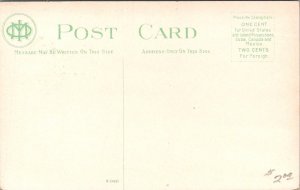 The Fountain, Riverside Park Baltimore MD Vintage Postcard O17