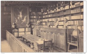 BELGIUM, 1900-1910's; Museum Plantin Moretus, La Grande Bibliotheque