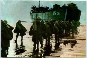 M-11614 Allied Supplies Are Landed in the Resorted Port of Le Havre Normandy