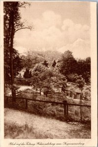 Postcard Austria Vienna - View of Hohensalzburg Fortress from the Kapuzinerberg