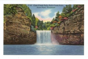 TN - Fall Creek Falls State Park. Cane Creek Falls & Falls Creek Falls