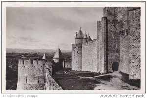 France Carcassonne Le lices hautes Tour Saint Nazaire