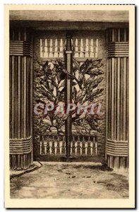 Old Postcard Monument of the trench bayonets Porte d & # iron forge 39entree ...