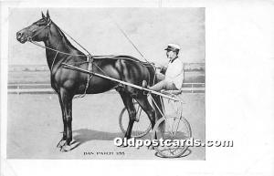 Dan Patch Horse Racing Unused 