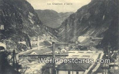 Les Chantiers d'Iselle Swizerland Unused 