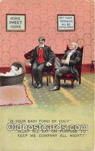 Your Baby Fond of You Baby Birth Postal Used Unknown 