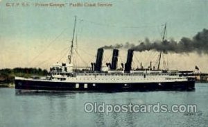 GTP SS Prince George Pacific Coast Service Steamer Ship 1931 some corner wear...