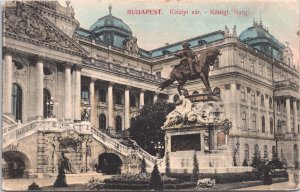 Hungary Budapest Kiraly Var Vintage Postcard 09.47