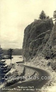 Real Photo - Bishop's Cap - Columbia River Highway, Oregon OR  