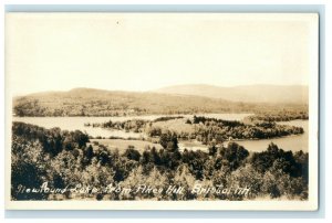 c1910 Pike's Hill Newfound Lake New Hampshire NH RPPC Photo Postcard 