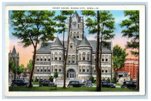 1937 Court House Building, Mason City, Iowa IA Vintage Posted Postcard