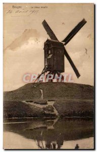 Old Postcard Bruges The Old Mill