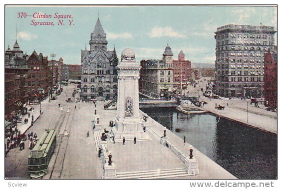 SYRACUSE, New York, PU-1911; Clinton Square