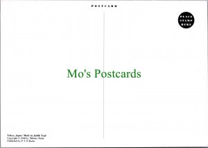 Toys Postcard-Teddy Bears, Snowman, Tokyo,Japan,Made By Judith Topf Ref.RR15167