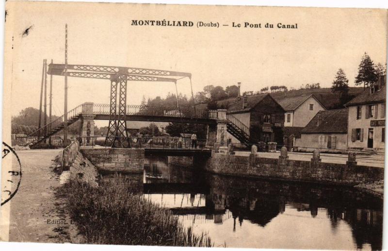 CPA MONTBÉLIARD - Le Pont du Canal (183008)