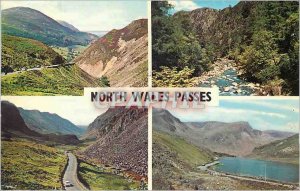 Modern Postcard North Wales Passes