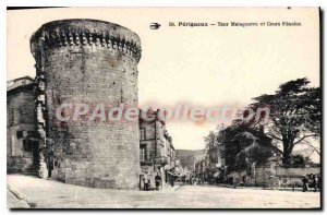 Map Old Post Mataguerre PERIGUEUX turn over Fnelon