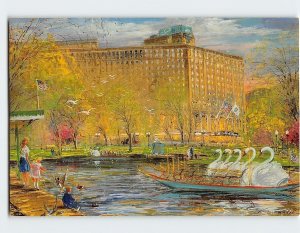 Postcard The Boston Park Plaza Hotel & Towers, Boston, Massachusetts