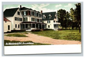 Vintage 1920's Postcard Russell House North Woodstock New Hampshire