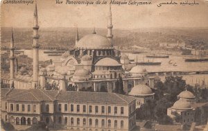 US5829 constantinople istanbul turkey panoramic view of suleymaniye mosque