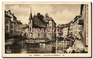 Old Postcard Annecy Old Prisons