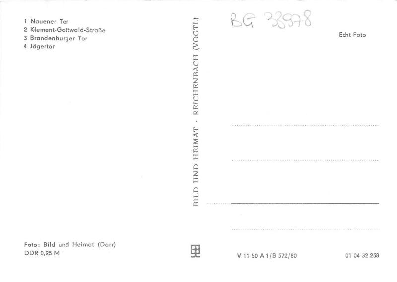 BG33978 potsdam  real photo   germany