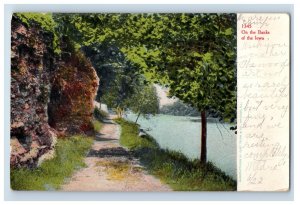1906 Iowa City On The Banks Of The Iowa Postcard P30E