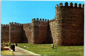 Postcard - The Walls of Ávila, Spain