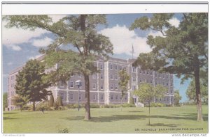 Dr. Nichols' Sanatorium for Cancer, Savannah, Missouri 1954