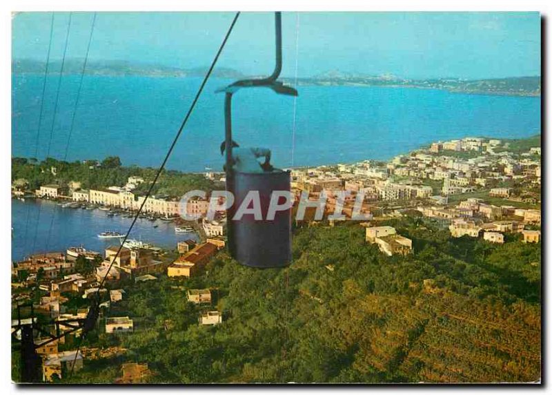 Postcard Modern Ischia Porto Panorama